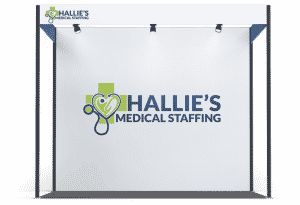 Hallie's Medical Staffing RAL NAT CON Booth